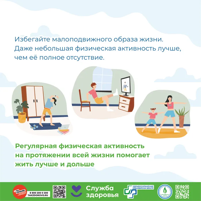 Физическая активность залог здоровья6