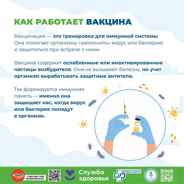 Вакцинация Забота о себе и других2